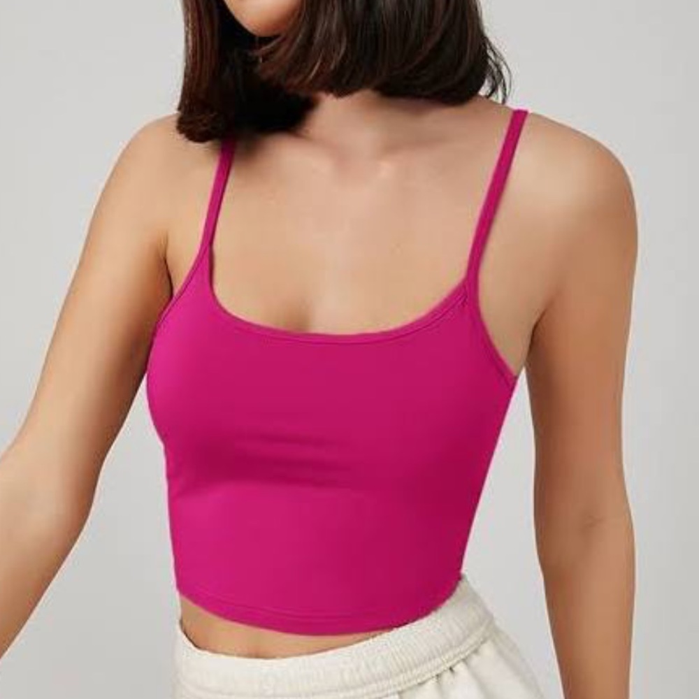 Pink tank top